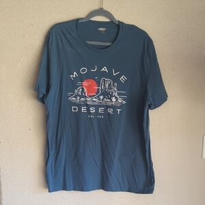 Old Navy Blue Mojave Desert Tee